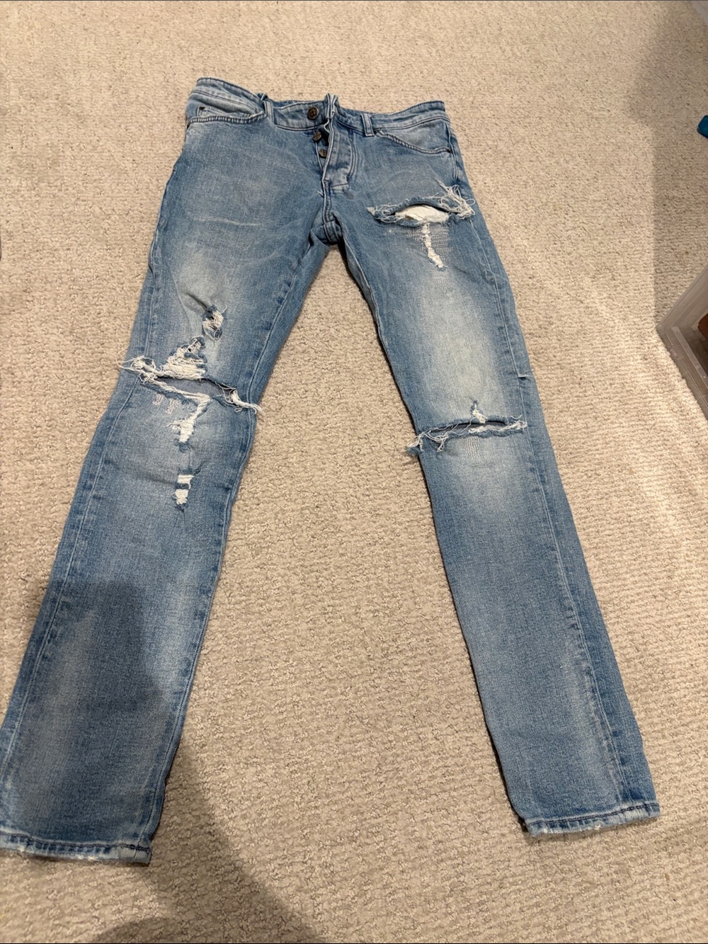Men's Ksubi super Light Blue Jeans size 29